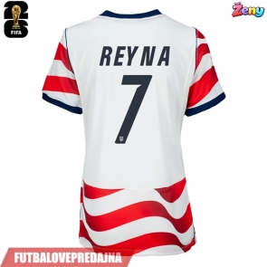 Lacne Ženy Futbalové dres Spojené štáty Giovanni Reyna #7 MS 2026 Krátky Rukáv - Domáci